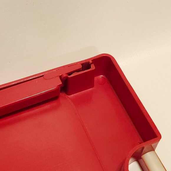 Vintage Bed Tray 1970s Hearts Made in Italy by Lavatelli Turin Red White Romance - Picture 10 of 10